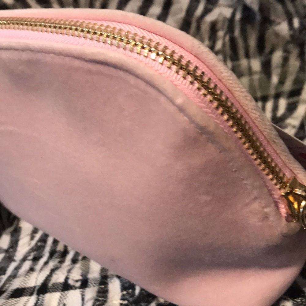 Pink Velvet Pouch by Pep Rally - Picture 3 of 7